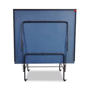 Table de tennis de table anti-corrosion Table de <span class=keywords><strong>ping</strong></span>-<span class=keywords><strong>pong</strong></span> intérieure pliable de 9 pieds - Product Image 6