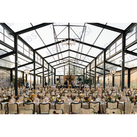 Edificio Comercial Prefabricado para Bodas, 30x20, Estructura de Acero, Construcción Prefabricada