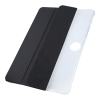 Étui pour tablette OnePlus Pad 2, en cuir intelligent transparent en TPU, pliable en trois parties, avec emplacement pour stylet