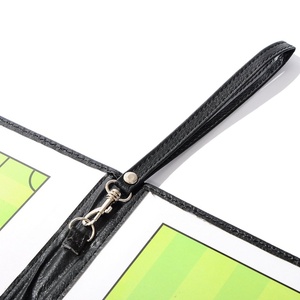 กระดานวางแผนการเล่นฟุตบอลหนังแท้ สำหรับโค้ชมืออาชีพ แบบพับได้ ขายส่งครึ่งราคา - Product Image 3