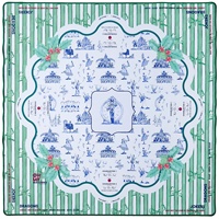 Nuevas Alfombrillas de Mahjong Navideñas de Lujo Portátiles y Resistentes a la Decoloración, Alfombrilla de Mahjong Cascanueces, Juego de Mahjong Moderno de Goma para 4 Jugadores