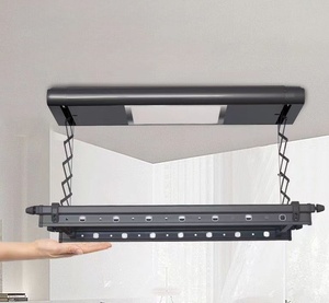 Tendedero Telescópico para Balcón con Control Remoto y Calefacción, Tendedero Eléctrico Interior para Uso Doméstico - Product Image 4