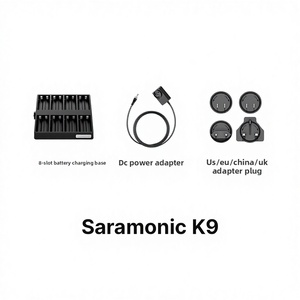 Microphone sans fil UHF Fengdi K9 de type cravate, accessoires vendus séparément - Product Image 2