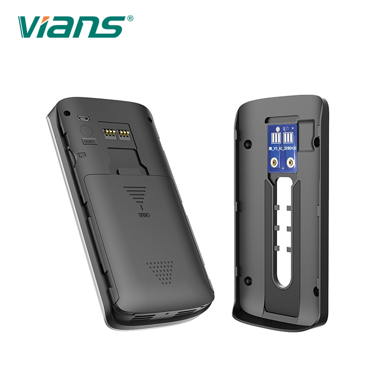 Уличный дверной звонок 720p с функцией ночного видения, перезаряжаемый умный беспроводной дверной звонок с Wi-Fi