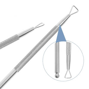 Outil de manucure professionnel en acier inoxydable de qualité supérieure pour retirer le vernis à ongles, réutilisable, très vendu, grattoir à ongles - Product Image 2