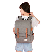 Sac à dos de voyage décontracté antivol et résistant à l'eau de 20 à 36 L pour enfants, sac d'école à motif de dessin animé avec fermeture éclair