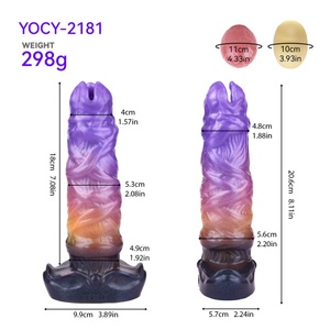 YOCY - Juguete Sexual Anal Hueco de 8 Pulgadas con Forma de Huevo, Ovipositor de Silicona Suave, Diseñado para Mujeres - Product Image 2