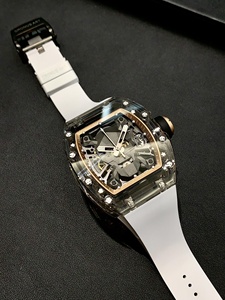 Jam Tangan Mekanik Skeleton Pria CRONUSART Desain Tengkorak Unik Kristal Safir Anti Gores dengan Jarum Bercahaya - Product Image 2