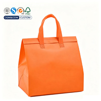 Sacs isothermes avec logos imprimés, sacs d'emballage isothermes portables pour plats à emporter, sacs réutilisables et écologiques, sacs isothermes