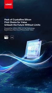 Pannelli Solari Monocristallini di Tipo N Longi Hi-Mo X10 <span class=keywords><strong>Scientist</strong></span> LR7-60HVH 535~560M per Uso Domestico e Commerciale con Vetro Temperato Rivestito da 535W 550W - Product Image 2