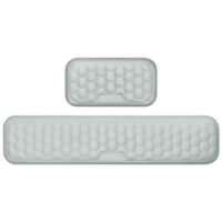 Repose-poignets ergonomique pour clavier et souris, ensemble de repose-poignets en mousse à mémoire de forme souple pour le bureau, le travail et les jeux