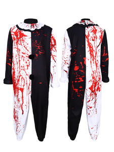 Kostum Cosplay Art the Clown dari Film Terrifier 2 untuk Halloween, Kostum Badut Berlumuran Darah untuk Pria dan Wanita - Product Image 3