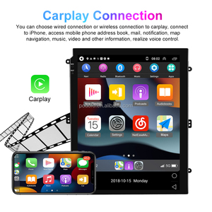 Podofo 9.7 inch Android Car Stereo khung cho Ford Explorer 2011 2019 không dây Carplay Android Auto GPS Wifi Hifi FM RDS OEM - Product Image 2