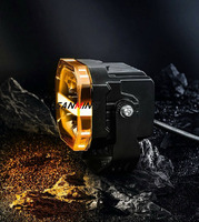 Lampe cube SM-3020PL-SSA Edgeless de 3 pouces avec feu de position bicolore