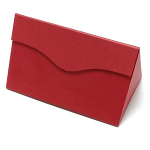 ROGOOD Elegante Caja <span class=keywords><strong>de</strong></span> Regalo Magnética en Forma <span class=keywords><strong>de</strong></span> Triángulo Rojo para Perfumes y Gafas, con Material <span class=keywords><strong>de</strong></span> Papel Premium P1343 - Product Image 5