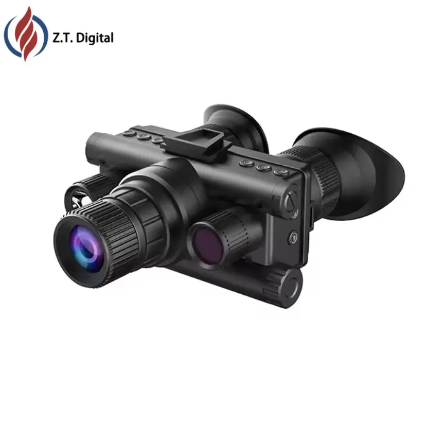 New Arrival Gen 2/3 Night Vision Hunting Binoculars Head Mounted Helmet NG Night Vision Goggles with Tactical Flashlight