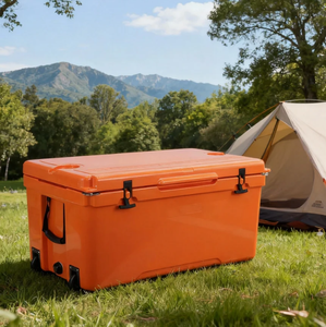 Nevera Portátil de Plástico Rotomoldeado para Exteriores, Camping y Caza, con Aislamiento Térmico, Impresión de Logotipo Personalizado para Latas de Alimentos - Product Image 1