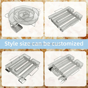 Générateur de fumée froide en acier inoxydable 304 pour barbecue, résistant aux hautes températures et antiadhésif pour fumer à froid - Product Image 3