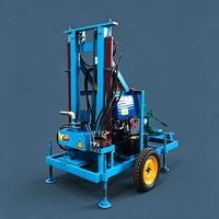 Machine de forage de puits d'eau au diesel avec une puissance de sortie élevée pour les opérations de forage dans les roches dures