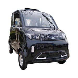 Quadricycle électrique personnalisé 60v à pédales, deux portes, <span class=keywords><strong>Audi</strong></span> noir, fermé, quatre places, avec technologie solaire pour les trajets courts - Product Image 1