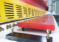 Cizalla Hidráulica CNC QC11K con Ajuste Automático de Espaciado de Cuchillas, Corte sin Rebabas, Ángulo de Inclinación Programable, Cortadora de Chapa Metálica
