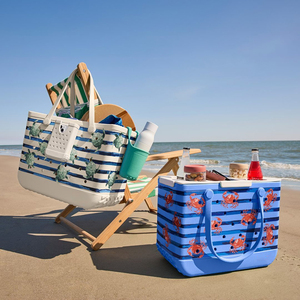 กระเป๋าชายหาดพรีเมียม Stay Upright Eva Tote ขนาด 1300 กรัม ทนทาน กันน้ำ พิมพ์ลาย UV  กระเป๋าชายหาดยางพารา สำหรับเดินทางและกิจกรรมกลางแจ้ง - Product Image 1