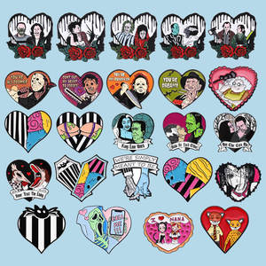 Love Movie & TV que rodea el traje gigante <span class=keywords><strong>Nana</strong></span> personaje de dibujos animados grabado plateado Metal insignia broche accesorios de ropa - Product Image 2