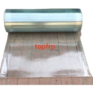 Feuille de toiture ondulée en fibre de verre haute résistance panneau FRP Construction enduite de gel lisse moulage de coupe personnalisé disponible - Product Image 5