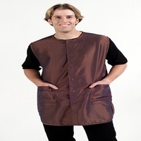 Gilet de Barbier Personnalisable et Confortable avec Écusson d'Identification de Salon Pinco Sports PS-163