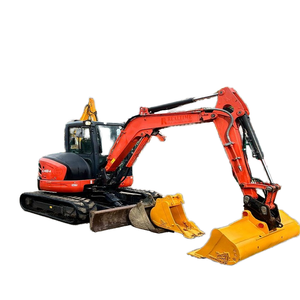90% Bon état pour Kubota U48-4 Excavator Mini Digger Vente de stock d'occasion avec composants de base Engrenage moteur et moteur PLC - Product Image 1