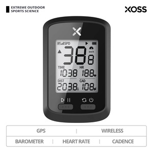 Computadora Inteligente para Bicicleta Xoss G+, Inalámbrica, BLE, ANT+, GPS, Pantalla LCD de 1.8 Pulgadas, Resistente al Agua IPX7, Monitor de Ritmo Cardíaco, Recargable - Product Image 1