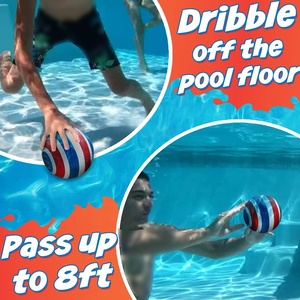 Balle de piscine pour enfants, balle rebondissante remplie d'eau, jeux sous-marins, plaisir estival en plein air avec des amis et de la famille - Product Image 2