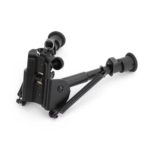 Nguồn-Nhà máy bán hàng săn bắn phụ kiện 6-9 inch nhanh chóng tách ra xoay Bipod với bộ chuyển đổi Nylon kim loại 6 "-9" Chiến thuật Bipod - Product Image 2