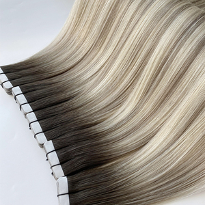 Extensiones de Cabello Humano Directamente de Fábrica, Todos los Colores, Cabello Adhesivo, Calidad Estable, Ahorra <span class=keywords><strong>Tiempo</strong></span> de Instalación - Product Image 5