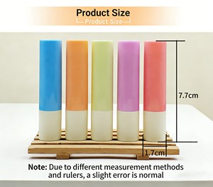 Tubos Vacíos de 3.5g para Bálsamo Labial y Brillo Labial, Materiales de Embalaje de Plástico para DIY, para Lápiz Labial y Cera Labial, Venta Directa de Fábrica - Product Image 5