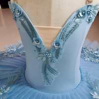 Tutu de ballet professionnel pour filles, bleu et rose, style platine, robe de soirée pour ballerine, costume de danse pour femmes adultes, enfants et jeunes filles