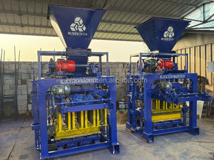 Macchina per Blocchi di Cemento QT4-35, Economica Macchina Semiautomatica per la Produzione di Mattoni per Piccole Imprese, Produzione di Blocchi Forati - Product Image 3