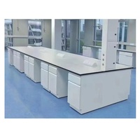 Tables de travail de laboratoire Banc de laboratoire avec évier Banc mural de laboratoire Mobilier d'hôpital