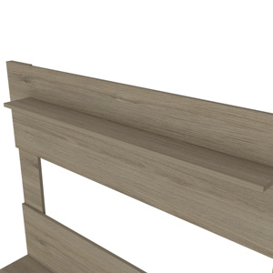 Floating Entertainment Center For <b>Tv</b> Up To 55 Inch One Upper <b>Shelf</b> Two Lower <b>Shelves</b> <b>Wall</b> <b>Mount</b> Storage Unit - Product Image 6