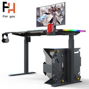 नई शैली समायोज्य पैरों फ्रेम इलेक्ट्रिक ऊंचाई समायोज्य स्थायी डेस्क - Product Image 3