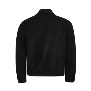 Veste Blouson Unisexe de Luxe en Polyester/Coton Marron Vintage Lavé à Fermeture Éclair Logo Personnalisé Disponible Premium Doux - Product Image 6