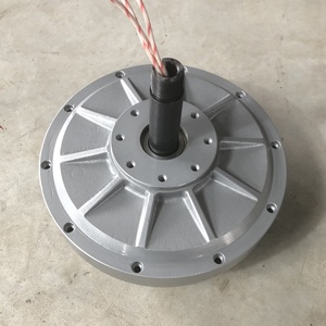 Alternateur AC à disque sans noyau à faible régime 1 kW, générateur PMG à flux axial 220 V haute puissance pour petites éoliennes - Product Image 5
