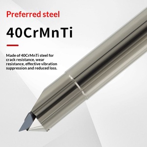 DX 45 °   Porte-outil de chanfreinage de centrage, foret de centrage jetable CNC pour le perçage interne, barre de coupe de chanfreinage DX30 DX45 - Product Image 6