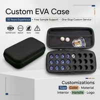 Étui de transport portable et protecteur en EVA, étanche et anti-chute, avec logo personnalisé, pour le jeu de football de table Subbuteo