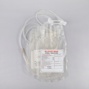 Bolsa <span class=keywords><strong>de</strong></span> <span class=keywords><strong>Sangre</strong></span> Vacía <span class=keywords><strong>Anticoagulante</strong></span> Estéril <span class=keywords><strong>de</strong></span> Triple Seguridad CPDA-1 - Product Image 1