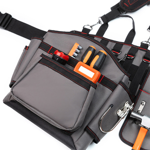 Prêt à expédier échantillon gratuit chariot menuiserie sac à outils fer travailleur outil ceinture sac multi-usages sac de rangement - Product Image 6