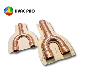 ข้อต่อทองแดงรูปตัวยู สำหรับท่อระบบทำความเย็น HVAC รุ่น TA ข้อต่อเครื่องปรับอากาศ อะแดปเตอร์ทนทาน - Product Image 3
