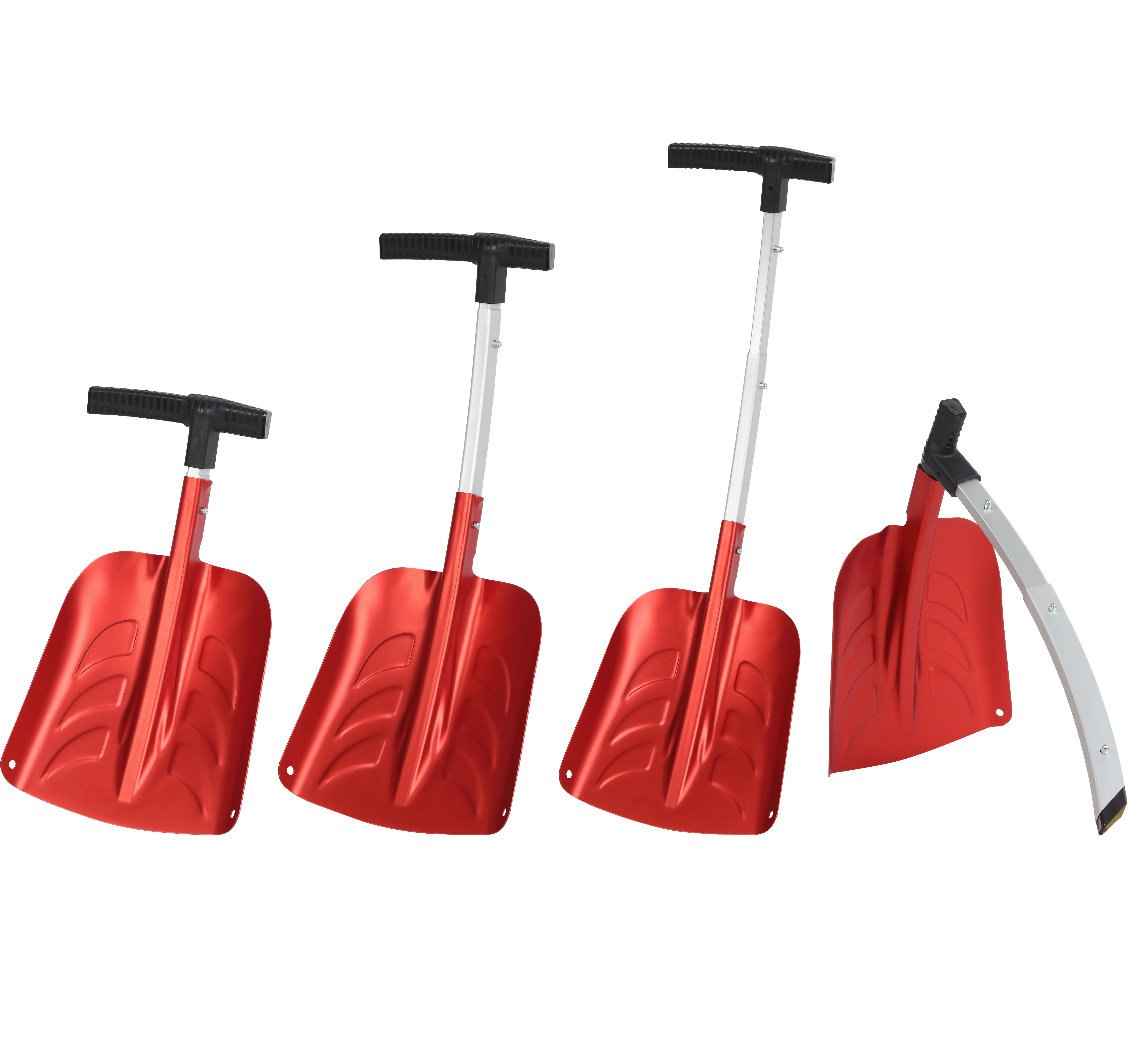 Многофункциональная алюминиевая лопата для снега 3 в 1, автомобильная/грузовая Лопата DYI, уличная лопата, садовый инструмент с T-образным захватом