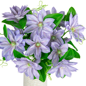 Flores de tacto Real de <span class=keywords><strong>3</strong></span> cabezas, Loto Artificial púrpura con tallo, hojas verdes realistas, flor de seda, arreglo Floral, decoración de boda - Product Image 1