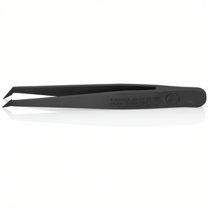 KNIPEX ESD Tweezers 92 09 03 Plastic Carbon Fibre <b>Precision</b> <b>Tool</b> - Product Image 1